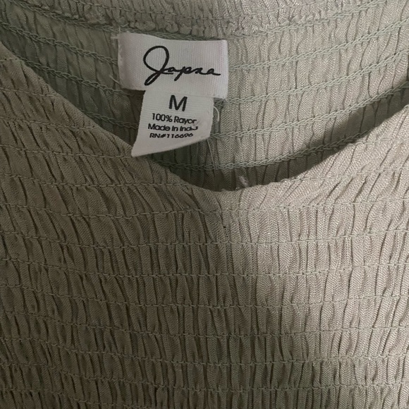 Japna Mint green ruched top jumpsuit - Picture 2 of 3